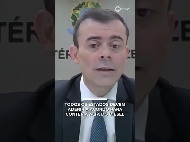Estados devem aderir a acordo sobre diesel até o fim de semana | #SBTNews