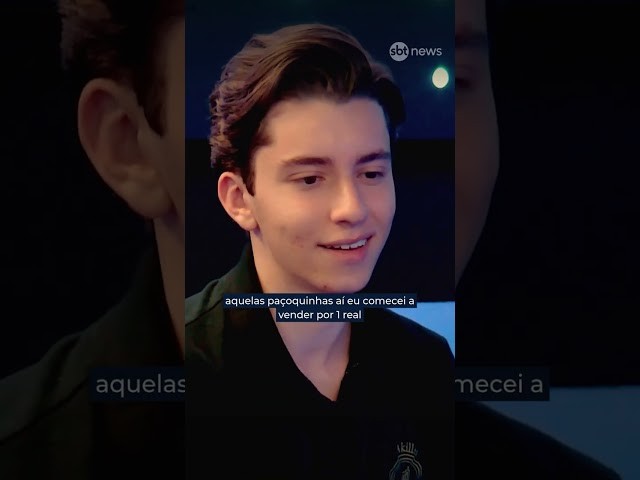 Vendendo paçoca: Arthur e Akilles provam que é possível jovens complementarem renda