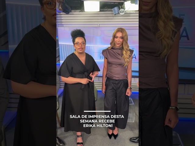 Sala de Imprensa desta semana recebe Erika Hilton