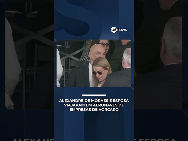 Alexandre de Moraes e esposa viajaram em aeronaves de empresas de Vorcaro, diz jornal | #RadarNews