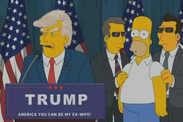 Imagem da noticia Há 16 anos, série ´Os Simpsons´ previu a vitória de Donald Trump