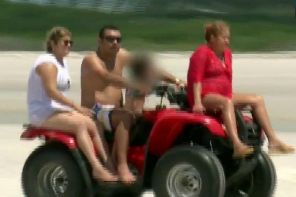 Imagem da noticia Motoristas praticam manobras arriscadas e infringem leis em praia do Pará