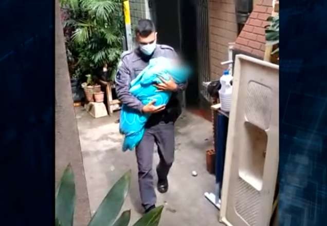 Imagem da noticia Pai é preso após abandonar bebê de sete meses para usar drogas