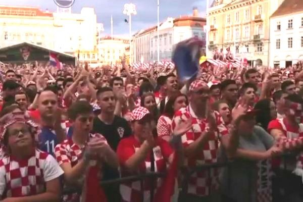 Imagem da noticia Primeira participação em final empolga torcedores croatas