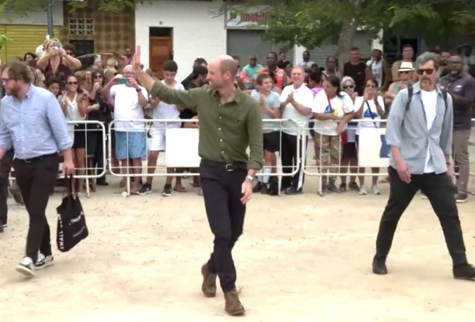 Imagem da noticia No Rio de Janeiro, príncipe William visita a Ilha de Paquetá
