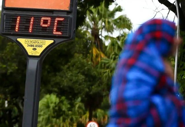 Imagem da noticia Com frente fria, capitais devem registrar recorde de temperatura nesta sexta-feira (19)
