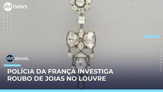 Roubo de joias no Louvre fecha museu e gera crise para o governo francês | #SBTBrasil Roubo de joias no Louvre fecha museu e gera crise para o governo francês | #SBTBrasil