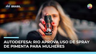 Alerj aprova uso de spray de pimenta em legítima defesa para mulheres no RJ  Alerj aprova uso de spray de pimenta em legítima defesa para mulheres no RJ