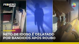 Idoso é trancado durante roubo em casa e neto é preso por envolvimento | #PrimeiroImpacto Idoso é trancado durante roubo em casa e neto é preso por envolvimento | #PrimeiroImpacto