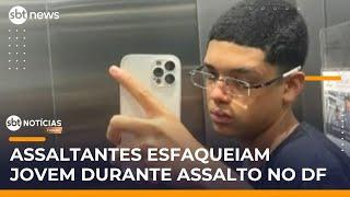 Adolescente morre esfaqueado após reagir a roubo de celular em Brasília | #SBTNotícias Adolescente morre esfaqueado após reagir a roubo de celular em Brasília | #SBTNotícias