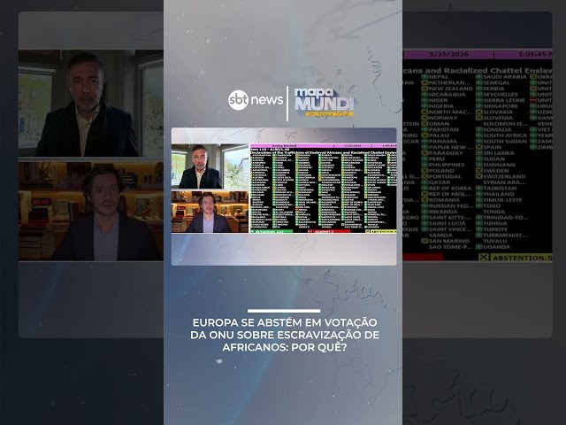 Europa se abstém em votação da ONU sobre escravização de africanos: por quê?