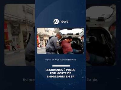 Segurança é preso por agressão que levou à morte de empresário em Guarulhos (SP) | #SBTBrasil Segurança é preso por agressão que levou à morte de empresário em Guarulhos (SP) | #SBTBrasil