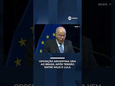 Oposição a Milei vem ao Brasil e pede reunião no Itamaraty | #NewsPrimeiraEdição Oposição a Milei vem ao Brasil e pede reunião no Itamaraty | #NewsPrimeiraEdição