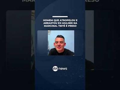 Homem que atropelou e arrastou ex-mulher na Marginal Tietê é preso | #SBTNotícias Homem que atropelou e arrastou ex-mulher na Marginal Tietê é preso | #SBTNotícias