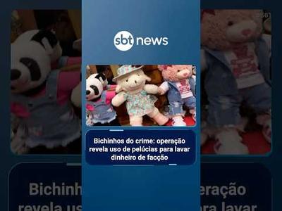 Maior facção do país usava bichinhos de pelúcia para lavar dinheiro, aponta investigação | #SBTBrasil Maior facção do país usava bichinhos de pelúcia para lavar dinheiro, aponta investigação | #SBTBrasil