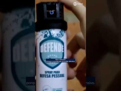 Projeto de lei prevê liberação do spray de pimenta para mulheres no Rio  Projeto de lei prevê liberação do spray de pimenta para mulheres no Rio