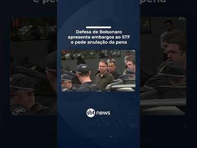 Defesa de Bolsonaro entra com recurso no STF pedindo anulação de ação penal | #SBTBrasil Defesa de Bolsonaro entra com recurso no STF pedindo anulação de ação penal | #SBTBrasil