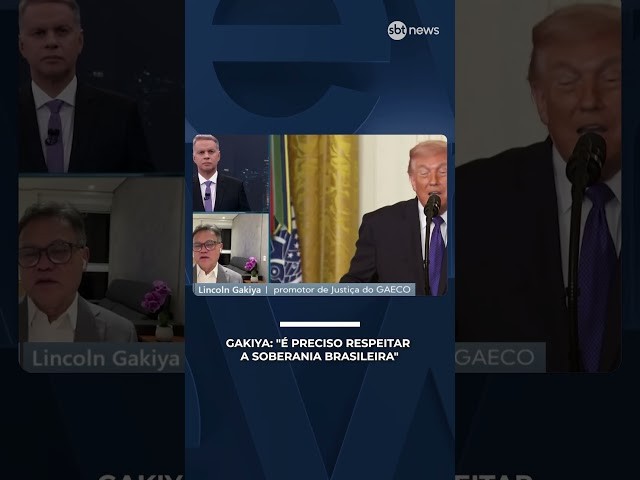 "É preciso respeitar a soberania brasileira", diz promotor Lincoln Gakiya | #NewsNoite