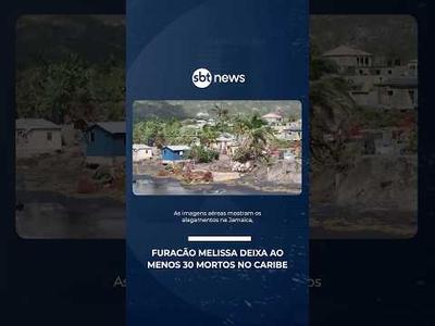 Furacão Melissa: inundações deixam ao menos 30 mortos no Caribe | #SBTNoticias Furacão Melissa: inundações deixam ao menos 30 mortos no Caribe | #SBTNoticias