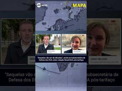 "Sequelas vão ser de décadas", diz especialista sobre relação Brasil-EUA pós-tarifaço "Sequelas vão ser de décadas", diz especialista sobre relação Brasil-EUA pós-tarifaço