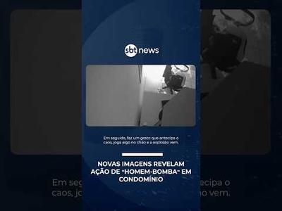 Novas imagens revelam ação de “homem-bomba” em sala de síndica de condomínio em SP | #AloVoce Novas imagens revelam ação de “homem-bomba” em sala de síndica de condomínio em SP | #AloVoce