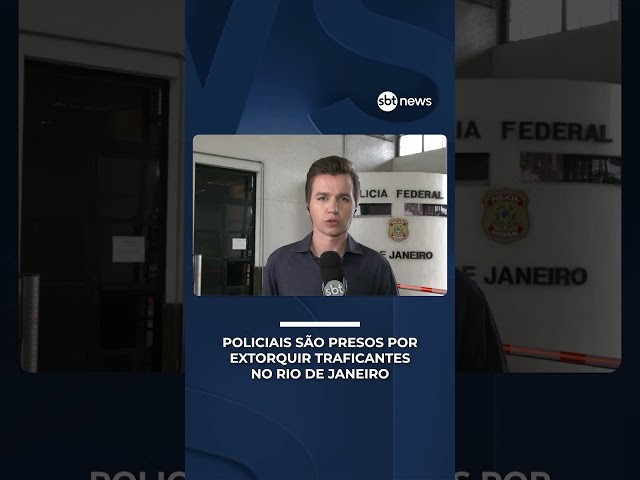 PF prende delegado e policiais civis por extorquir dinheiro de traficantes no Rio