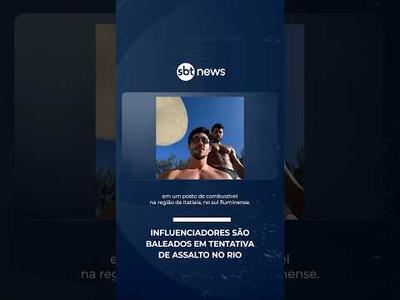 Influenciadores Vittor Fernando e Gabriel Fuentes são baleados em tentativa de assalto | #SBTManha Influenciadores Vittor Fernando e Gabriel Fuentes são baleados em tentativa de assalto | #SBTManha