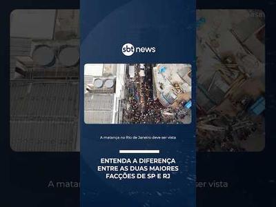 Entenda diferença entre as duas maiores facções de SP e RJ  | #SBTBrasil Entenda diferença entre as duas maiores facções de SP e RJ  | #SBTBrasil