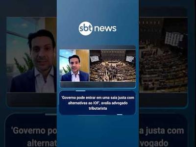 "Governo pode entrar em uma saia justa alternativa ao IOF", avalia advogado tributarista "Governo pode entrar em uma saia justa alternativa ao IOF", avalia advogado tributarista
