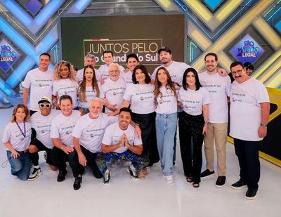 Campanha do SBT 'Juntos pelo Rio Grande do Sul' bate recorde em volume de doações Campanha do SBT 'Juntos pelo Rio Grande do Sul' bate recorde em volume de doações