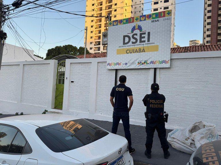 PF e CGU miram fraudes em contratos de distrito sanitário indígena em Cuiabá PF e CGU miram fraudes em contratos de distrito sanitário indígena em Cuiabá