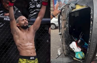 Deiveson Figueiredo, ex-campeão do UFC, sofre acidente de carro em Belém (PA) Deiveson Figueiredo, ex-campeão do UFC, sofre acidente de carro em Belém (PA)
