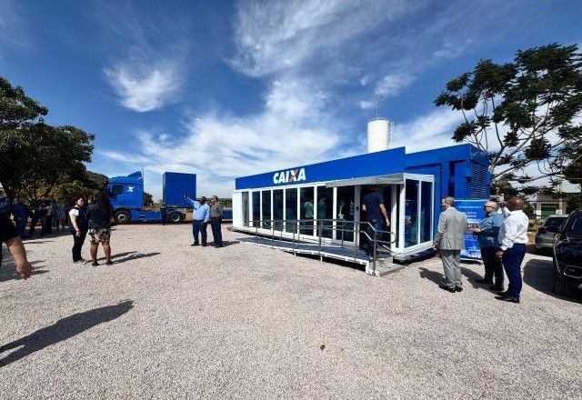 Imagem da noticia Caixa inaugura primeira agência contêiner no Sol Nascente (DF)