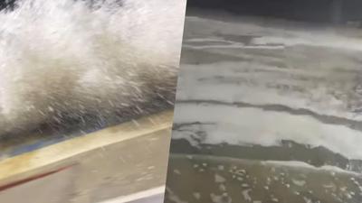 Vídeo: ressaca do mar alaga ruas no Rio de Janeiro Vídeo: ressaca do mar alaga ruas no Rio de Janeiro