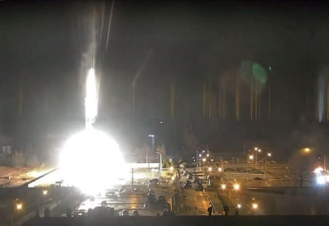 Imagem da noticia Ucrânia: incêndio na usina nuclear de Zaporizhzhia é controlado