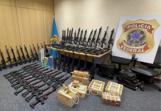 Imagem da noticia Operação da PF prende 49 pessoas com armas de fogo em situação irregular