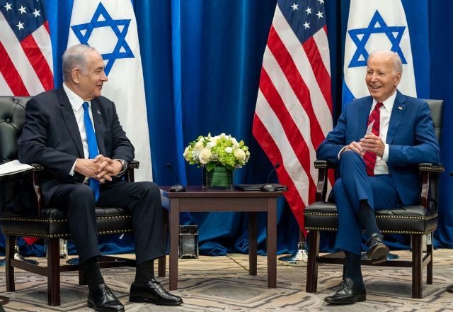Imagem da noticia Benjamin Netanyahu e Joe Biden se encontram na Casa Branca pela primeira vez