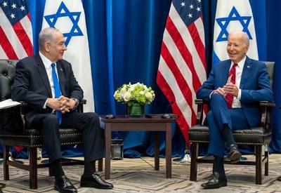 Benjamin Netanyahu e Joe Biden se encontram na Casa Branca pela primeira vez Benjamin Netanyahu e Joe Biden se encontram na Casa Branca pela primeira vez