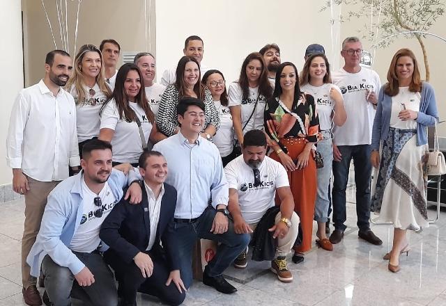 Bia Kicis diz que PL não é partido ideal mas que não está constrangida Bia Kicis diz que PL não é partido ideal mas que não está constrangida
