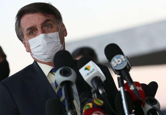 Bolsonaro afirma não ter menção à PF em gravação de reunião ministerial Bolsonaro afirma não ter menção à PF em gravação de reunião ministerial