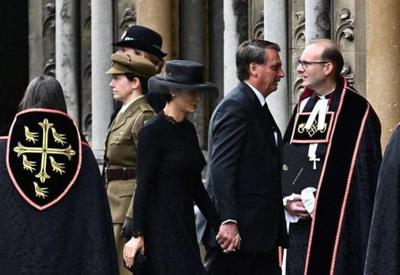 Poder Expresso: Bolsonaro e Michelle no funeral da rainha Poder Expresso: Bolsonaro e Michelle no funeral da rainha