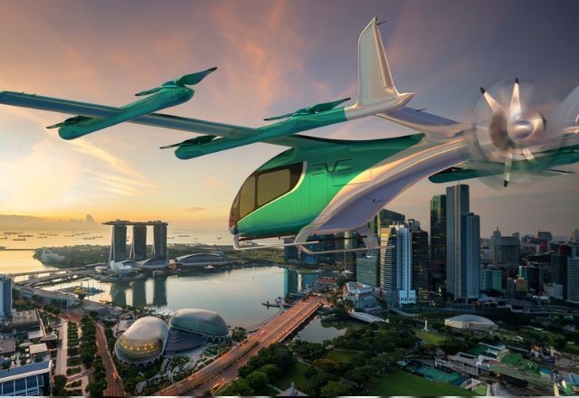 Imagem da noticia Embraer apresenta o seu carro voador
