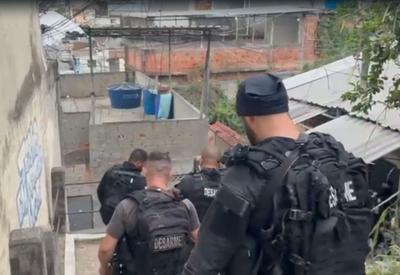 Operação contra expansão de facção criminosa no Rio tem 3 presos e policial do Bope baleado Operação contra expansão de facção criminosa no Rio tem 3 presos e policial do Bope baleado