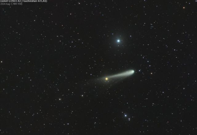 Imagem da noticia "Cometa do Século": fenômeno atinge a distância mais próxima do Sol; saiba quando e como pode ser visto