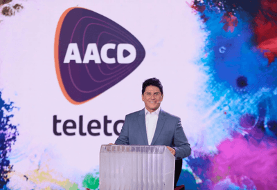 Edição especial do Teleton celebra os 75 anos da AACD, com a meta de R$ 35 milhões Edição especial do Teleton celebra os 75 anos da AACD, com a meta de R$ 35 milhões