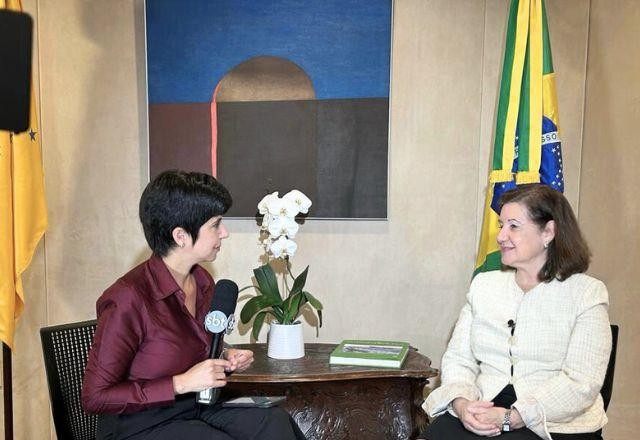 Imagem da noticia Temos reafirmado o interesse em receber o presidente Biden no Brasil, diz embaixadora brasileira