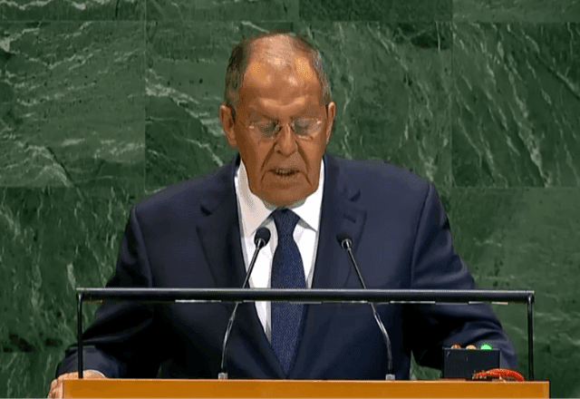 Lavrov nega sobrevoo de drones russos na Europa e ameaça resposta se houver ação da Otan Lavrov nega sobrevoo de drones russos na Europa e ameaça resposta se houver ação da Otan