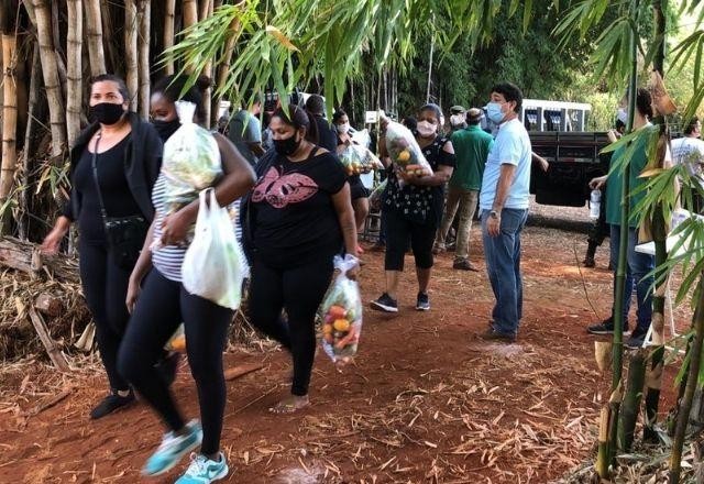 Imagem da noticia Militares enviaram 200 toneladas de alimentos para famílias de Araraquara