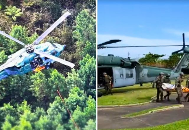 Imagem da noticia Piloto acenou ao ser localizado, diz tenente da FAB que atuou em resgate em Santa Catarina