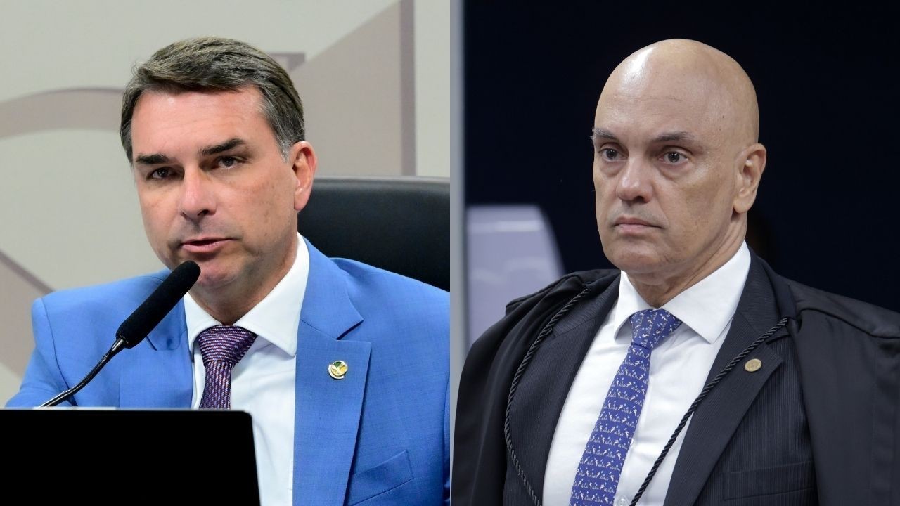Imagem da noticia Flávio ao STF: Moraes não tem "aparência de imparcialidade"